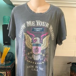 SHOW ME YOUR MUMU EAGLE MELLOW OLIVER  TEE SPELL